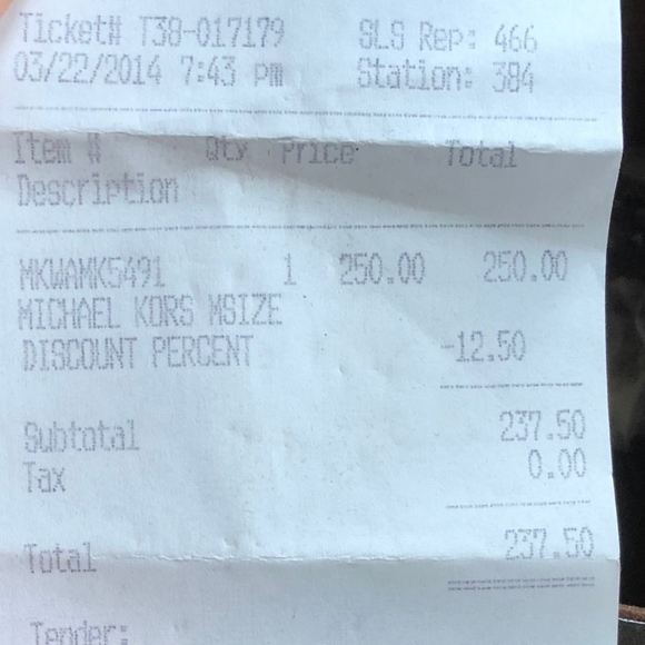 Michael Kors yollow gold watch - Picture 5 of 5